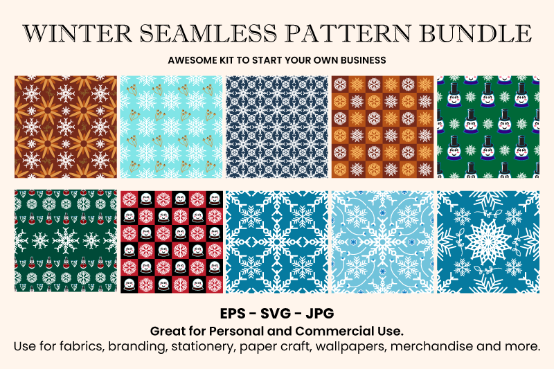 winter-seamless-pattern-bundle-vol-1