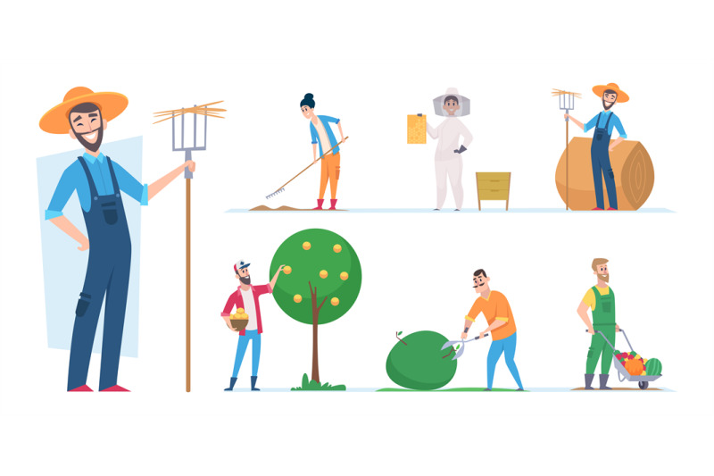 farmers-characters-agricultural-workers-ethnic-people-vector-illustra