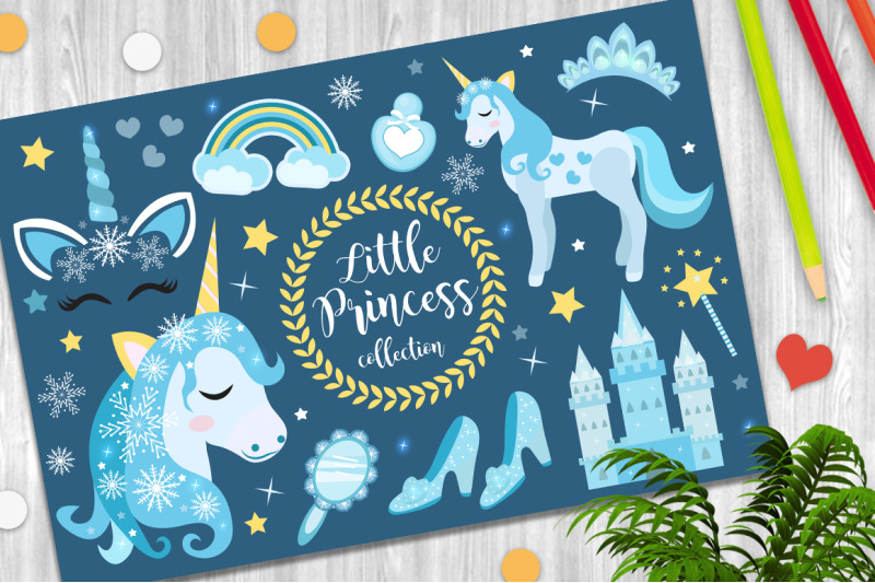 cute-christmas-unicorn-princess