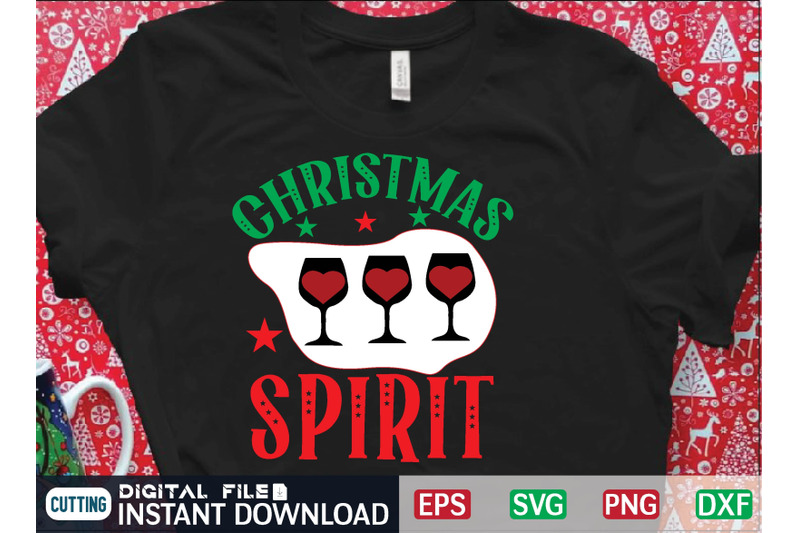 christmas-spirit-svg-design