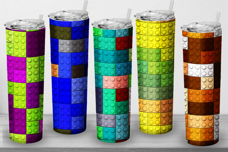 10-tumbler-tapered-20-oz-sublimation-lego-brick-wrap-design