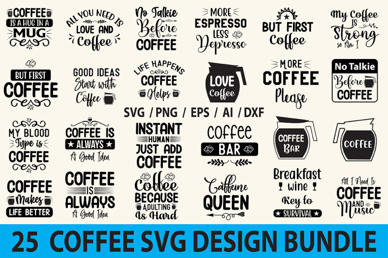 coffee-svg-bundle