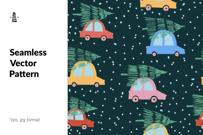 christmas-cars-seamless-pattern