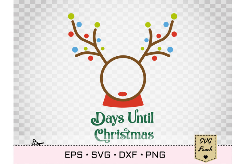 christmas-countdown-svg-deer-head