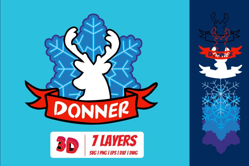 3d-reindeer-svg-bundle