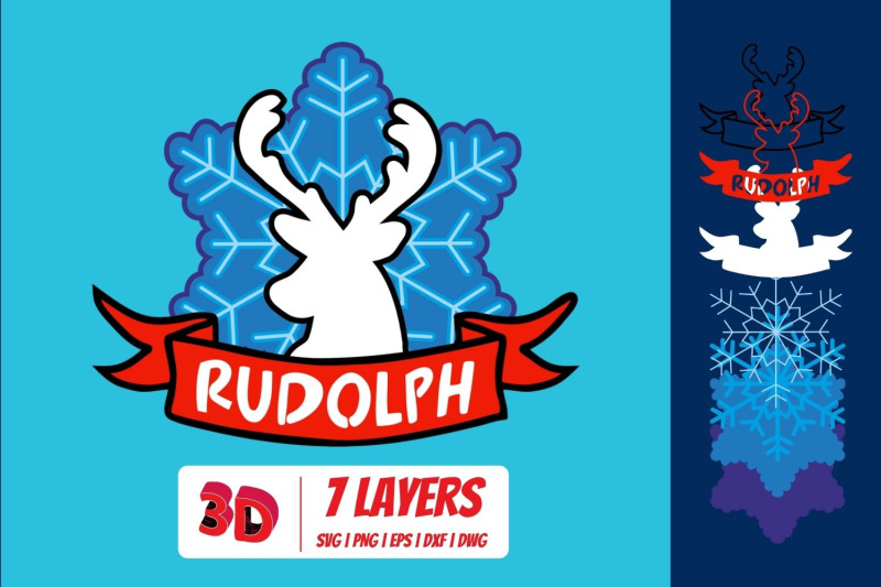 3d-reindeer-svg-bundle