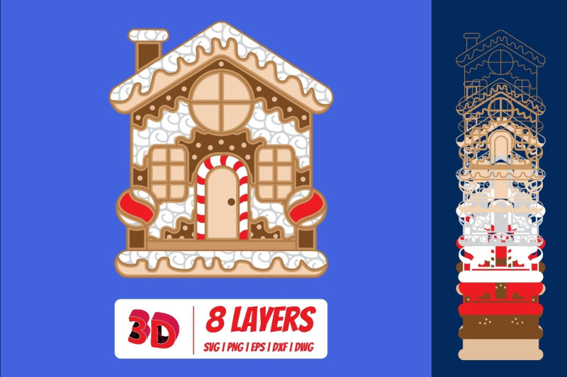 3d-gingerbread-house-svg-bundle