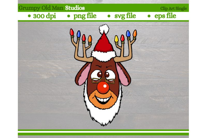 red-nose-reindeer-wearing-santa-hat-christmas