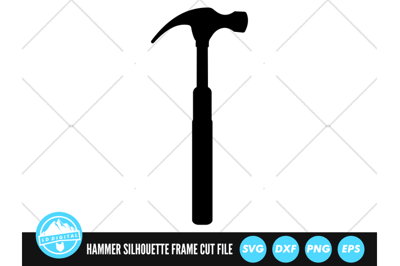 hammer-silhouette-svg-hammer-outline-cut-file-tool-clip-art