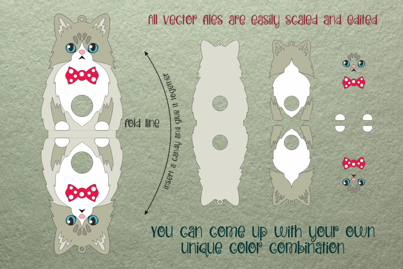 ragdoll-cat-christmas-ornament-template