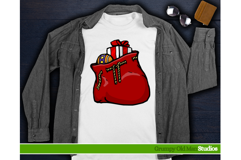 red-santa-claus-bag-with-gifts-and-ball