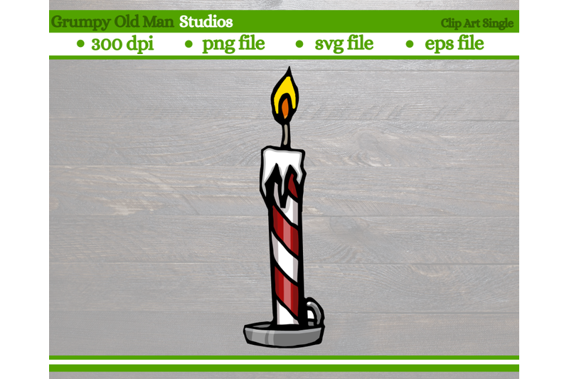 red-white-striped-christmas-candle