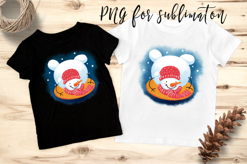 christmas-snowman-sublimation-design-for-printing