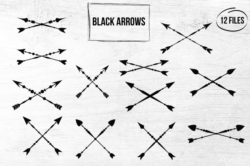 gold-and-black-arrows-collection