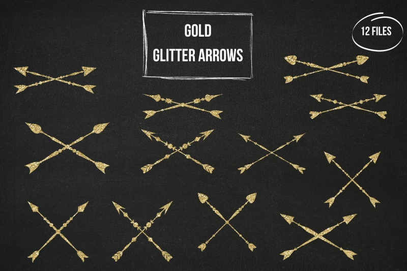 gold-and-black-arrows-collection