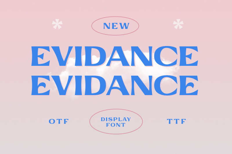 evidance-display-font