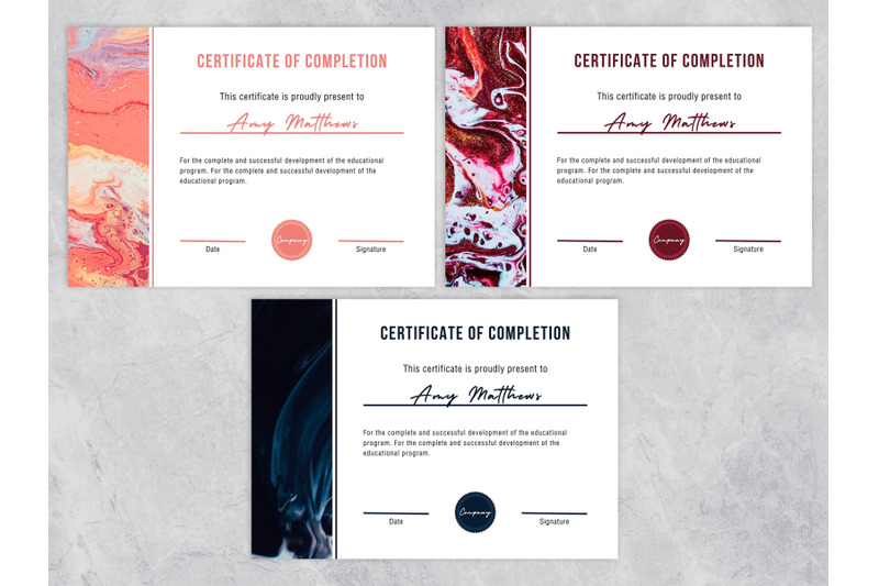 certificates-of-completion-marble-template-canva