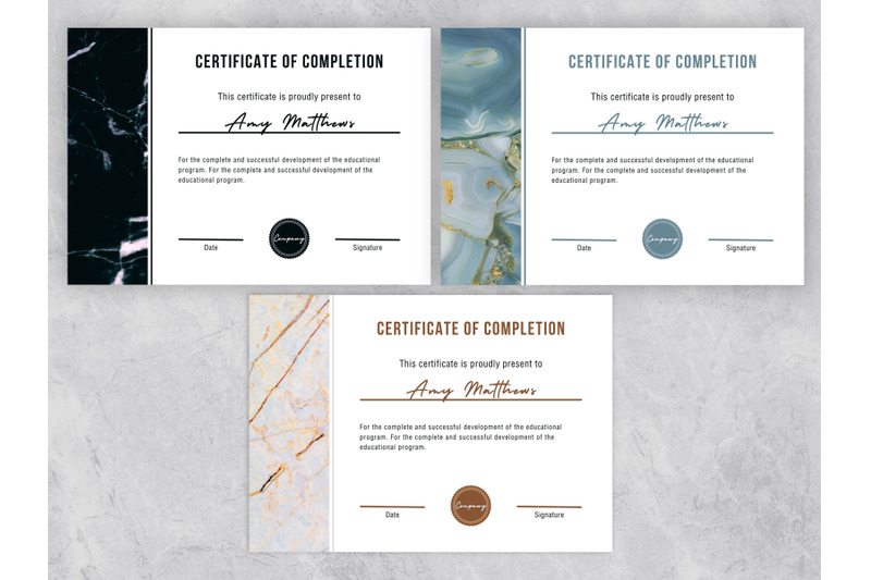 certificates-of-completion-marble-template-canva