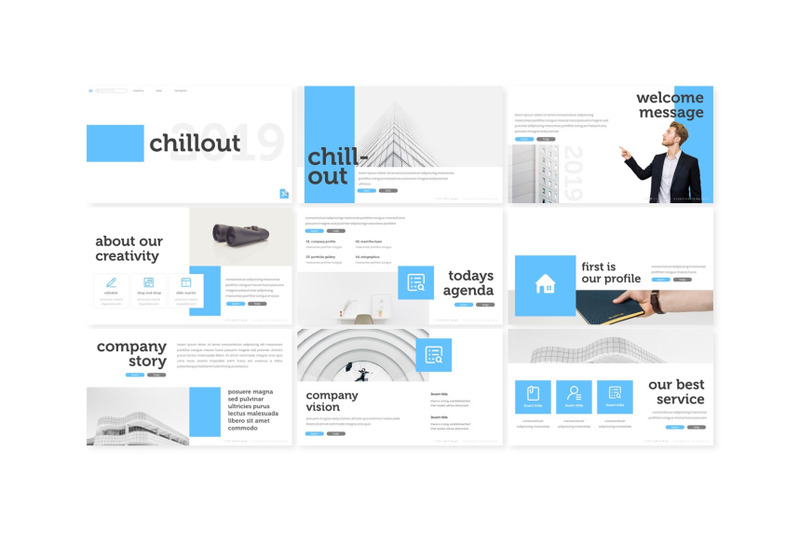 chillout-google-slide-template
