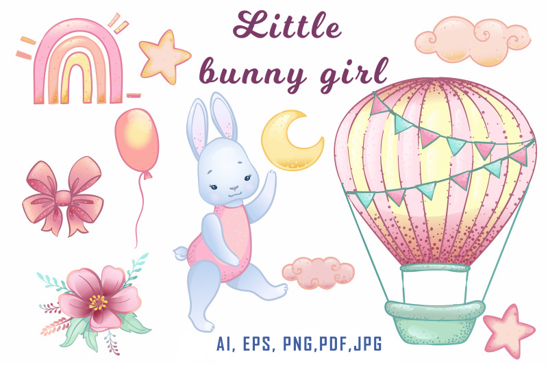 nursery-clipart-little-bunny-girl