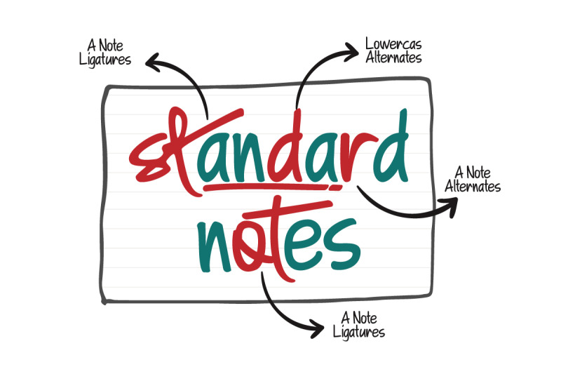 a-note-handwritten-marker-note-font