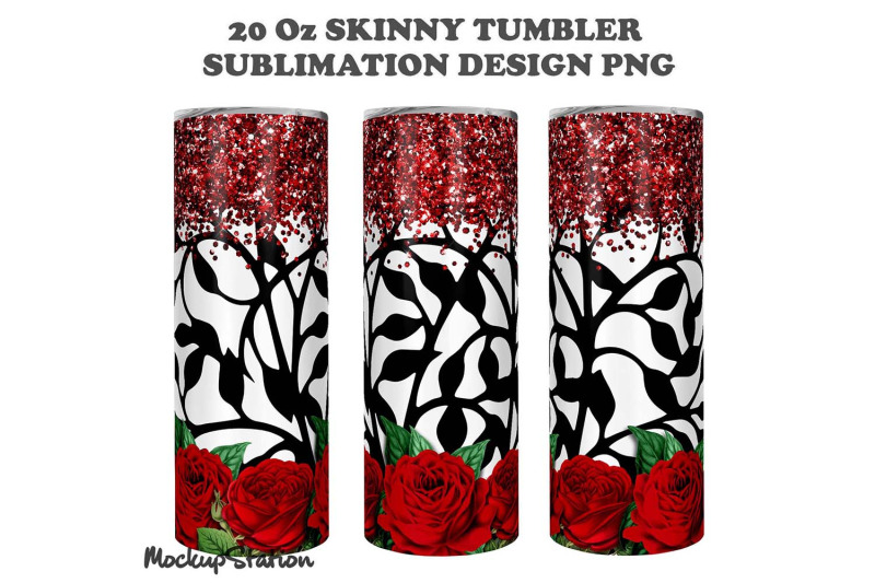 red-roses-tumbler-wrap-png-valentine-glitter-design