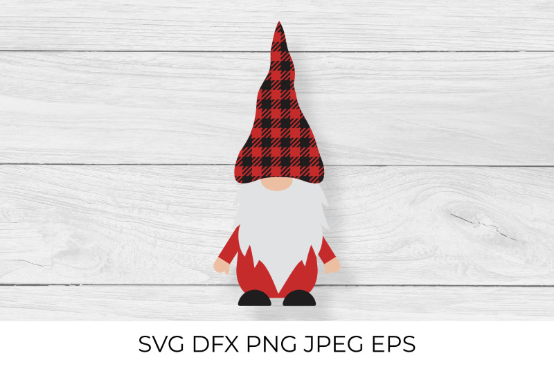 christmas-or-valentines-gnome-svg-red-buffalo-pattern-hat