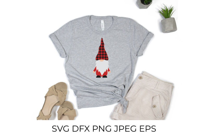 christmas-or-valentines-gnome-svg-red-buffalo-pattern-hat