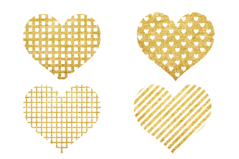 flower-ornament-gold-frames-hearts-valentines-day