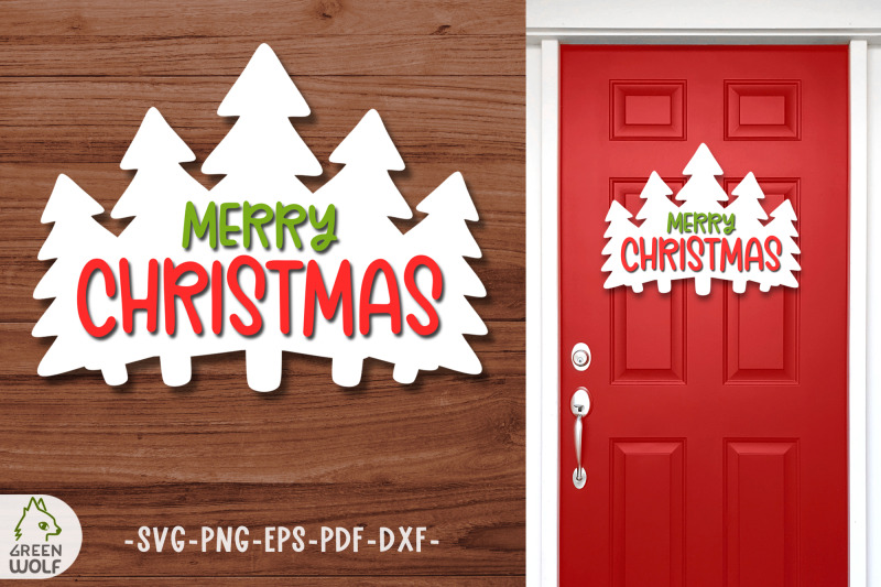 christmas-trees-door-sign-svg-glowforge-christmas-svg-laser-cut-file