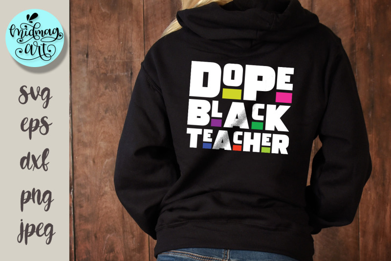 dope-black-teacher-svg-melanin-svg