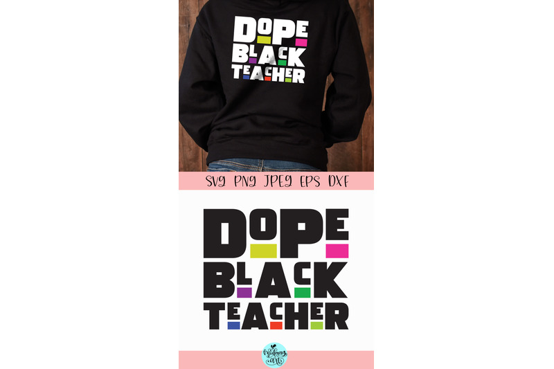 dope-black-teacher-svg-melanin-svg