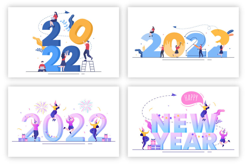 10-happy-new-year-2022-background-template-illustration