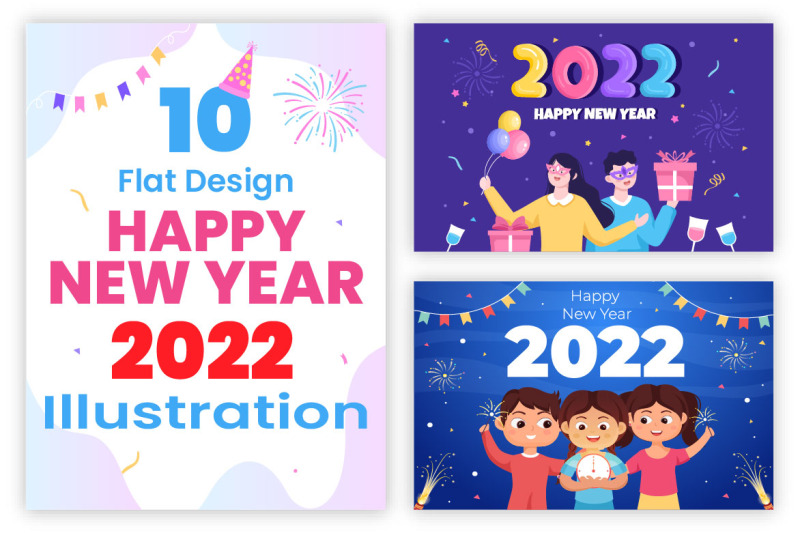 10-happy-new-year-2022-background-template-illustration