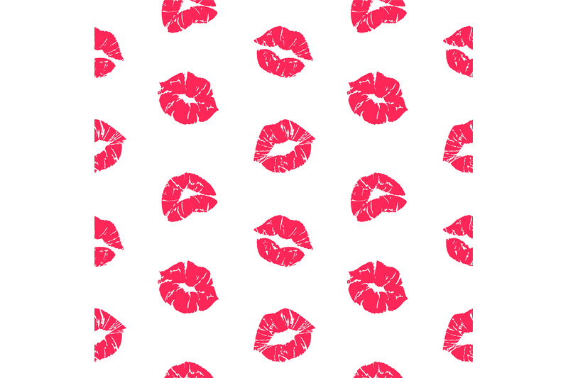 lipstick-kiss-pattern-woman-lips-with-grunge-texture-red-female-mout