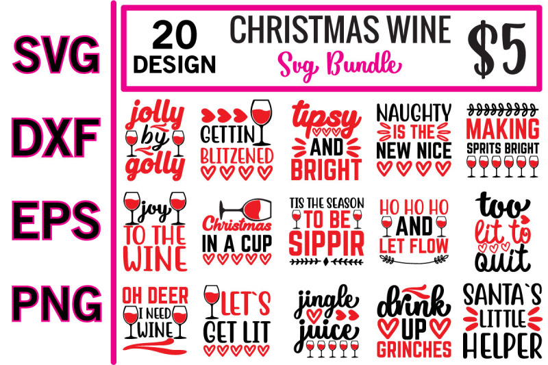 christmas-wine-svg-bundle