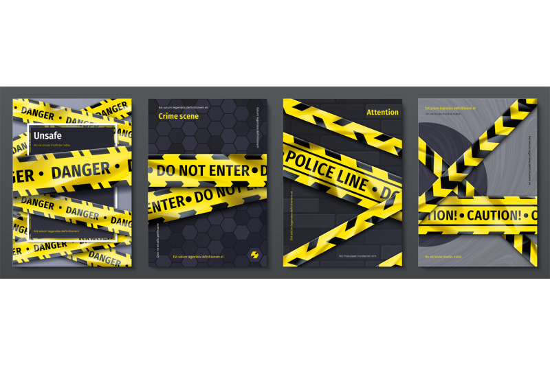 caution-tape-posters-set-of-banners-with-yellow-danger-tape-and-warni