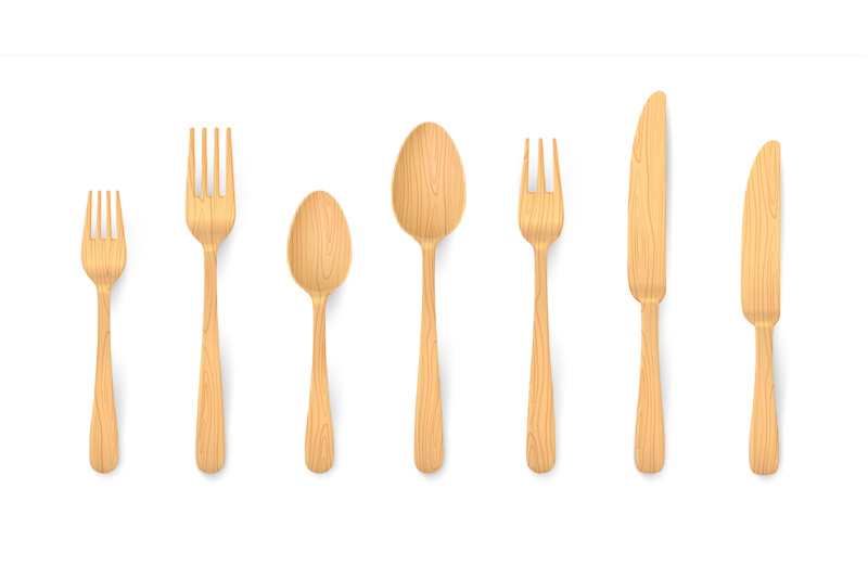 realistic-wooden-cutlery-biodegradable-bamboo-forks-spoons-and-knife