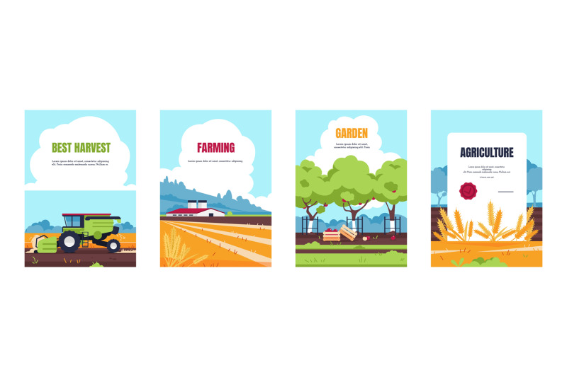 agricultural-poster-cartoon-booklet-with-farmland-fields-and-farmhous