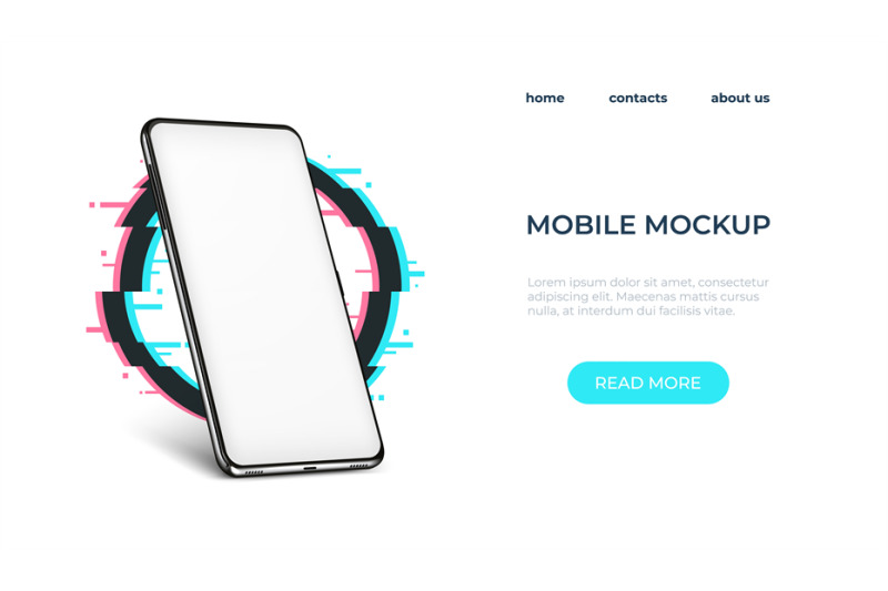 realistic-smartphone-mockup-smartphone-frame-with-blank-screen-vecto