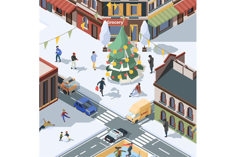 xmas-tree-in-city-winter-urban-landscape-with-active-people-walking-i