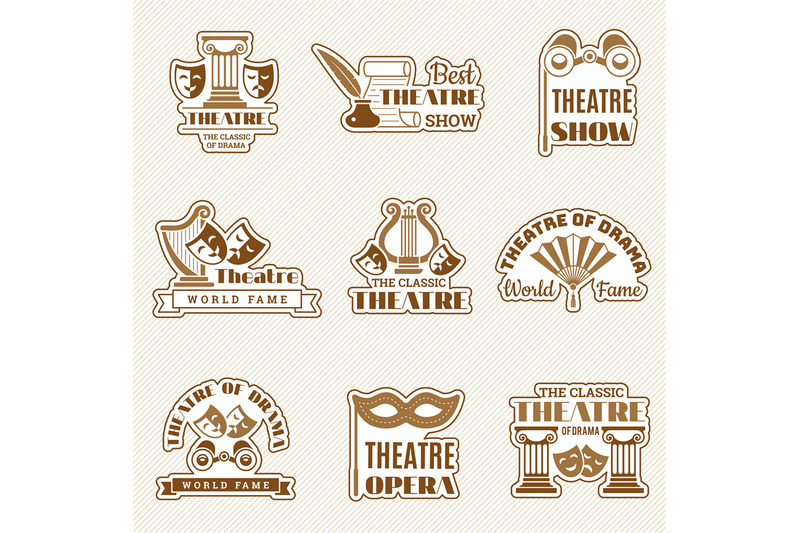 theatre-logo-cinema-entertainment-show-elements-theatre-badges-drama