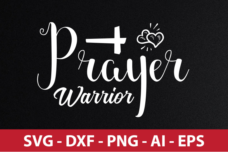 prayer-warrior-svg-cut-file