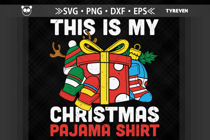 this-is-my-christmas-pajama-shirt-design