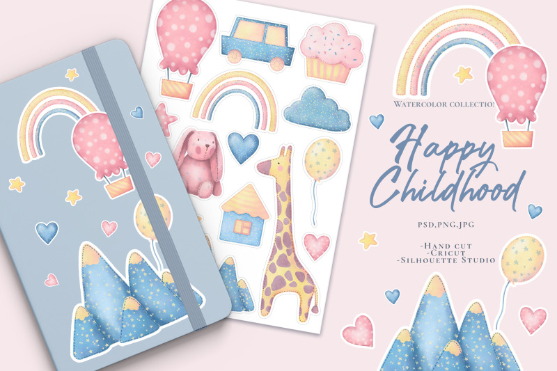 happy-childhood-past-2-printable-sticker-pack