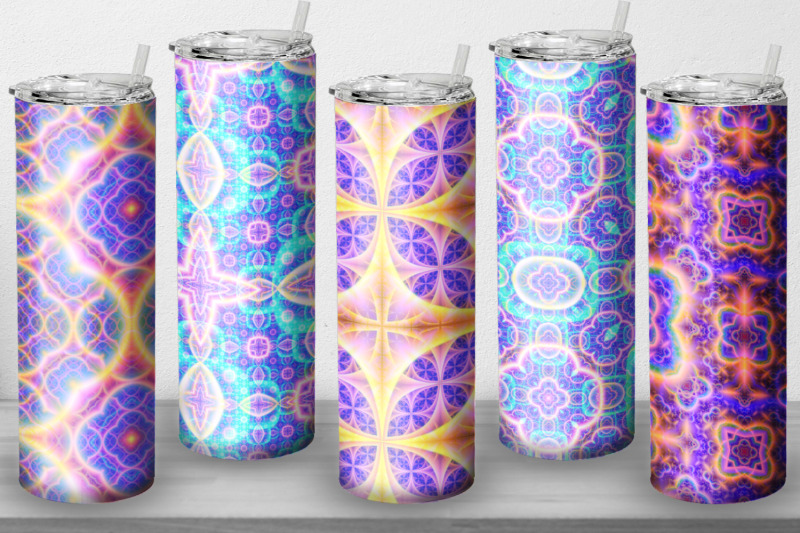 10-tumbler-straight-20-oz-sublimation-pink-astral-wrap-design