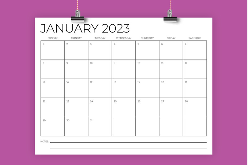 2023-8-5-x-11-inch-minimal-calendar
