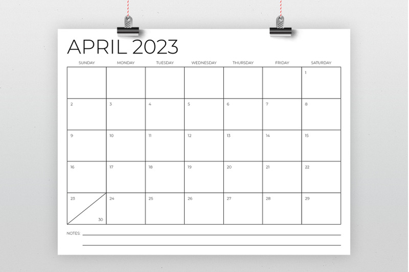 2023-8-5-x-11-inch-minimal-calendar