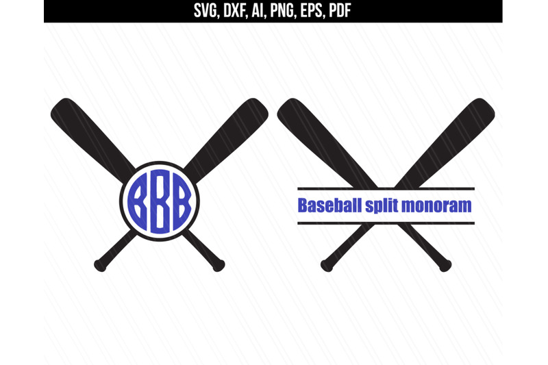 baseball-bat-svg-baseball-monogram-svg-sports-svg-criss-crossed-bats