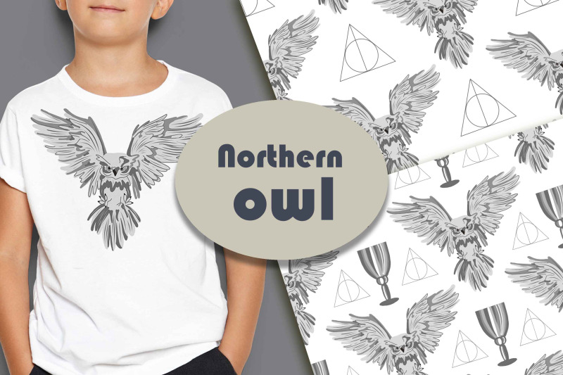 northern-owl-set-eps-jpeg-png